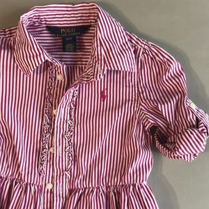 Adorable POLO Ralph Lauren dress.  4T.